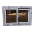 Ventanas corredizas de material UPVC, ventana de PVC con doble acristalamiento